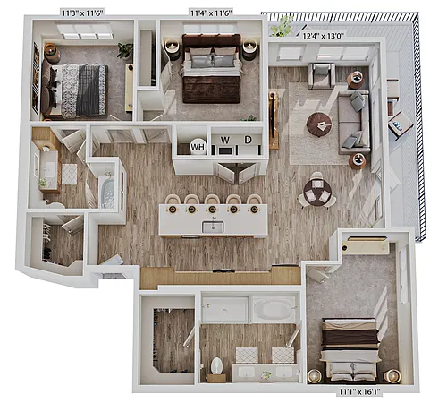 Floor plan C1