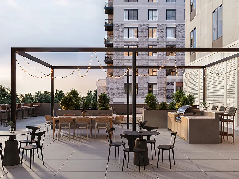 Outdoor Terrace Rendering