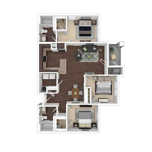 Floor plan The Yale