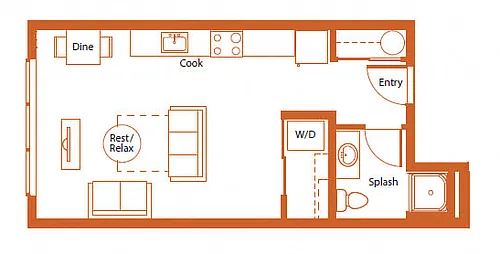 Floor plan Gimlet