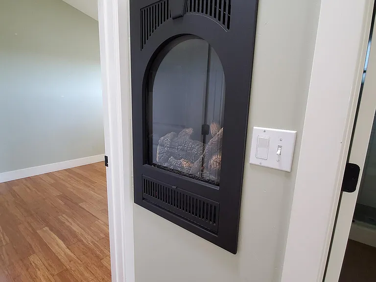 second wall fireplace
