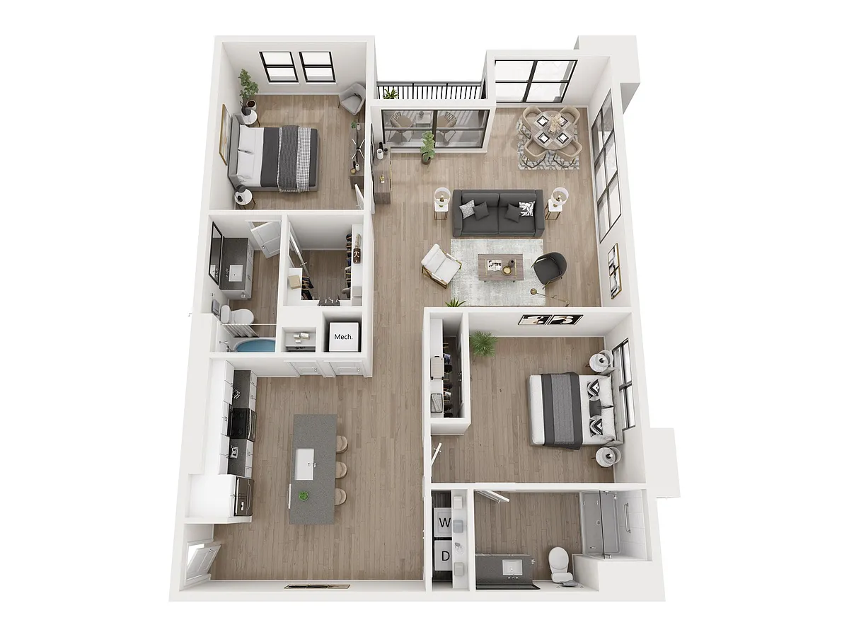 Floor plan B2I