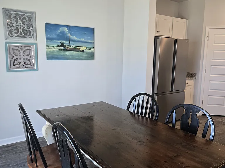 Dining area off of kitchen