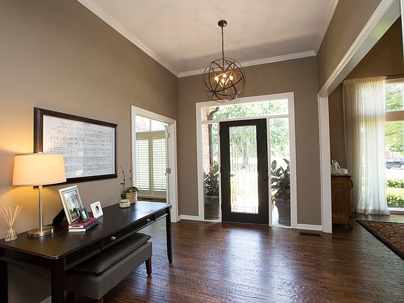 Freshly Painted Entryway