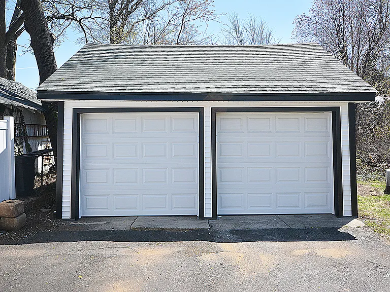 Newly renovated two car garage available to rent separately; one space or both.