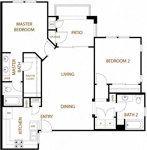 Floor plan Santa Cruz