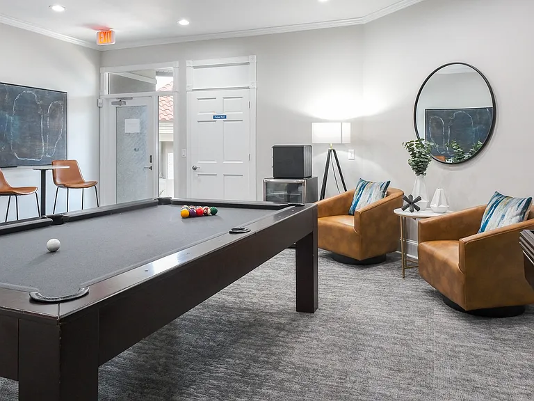 The Landings at Boot Ranch | Palm Harbor FL | Billiards Room with Shuffleboard