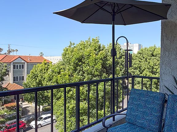 Furnished with outdoor furniture