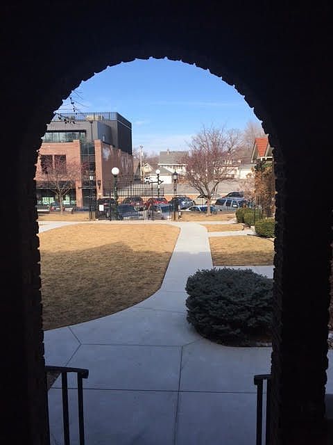 view of underwood from porch