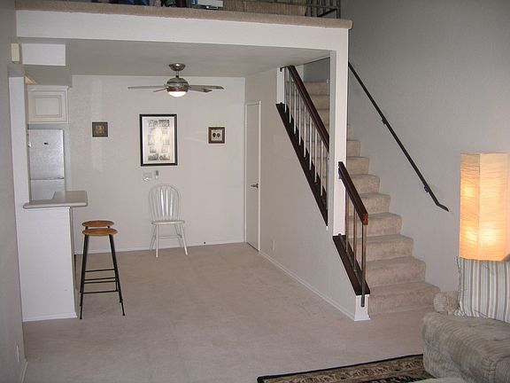 Dining ell and stairs to loft