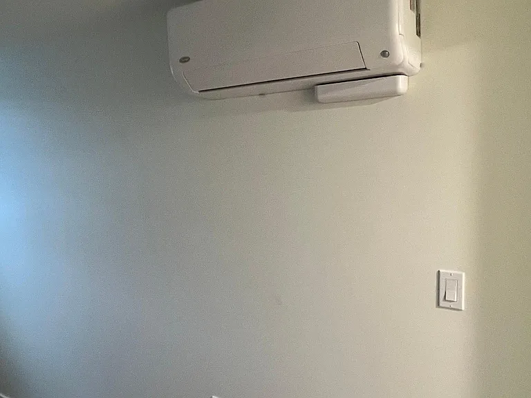 Mini split system throughout the home for super efficient AC and heat.
