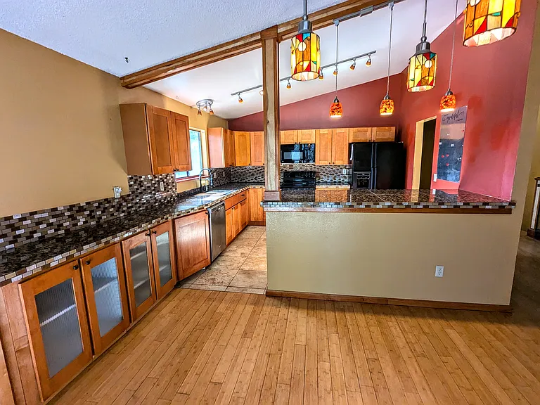 Kitchen and dining room
