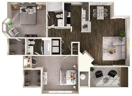 Floor plan Whitworth