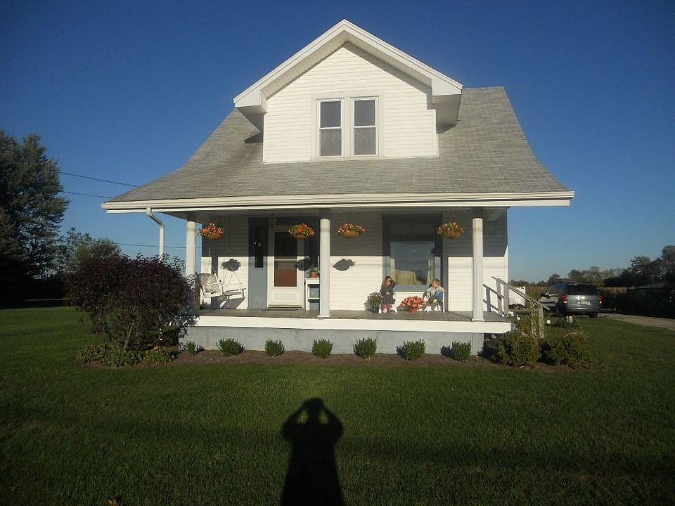 front of the house