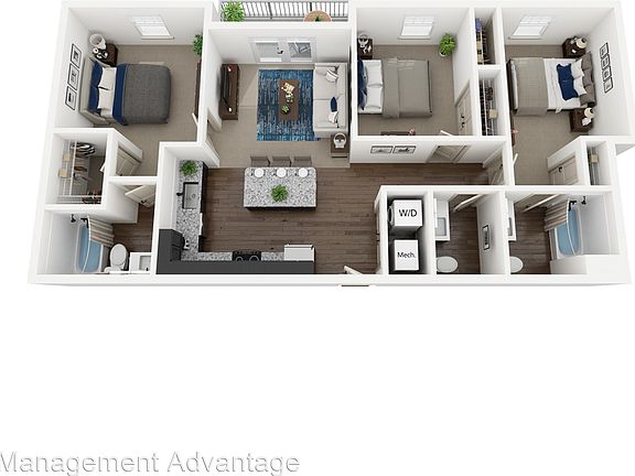 5th image of 451 N Lebanon St #211