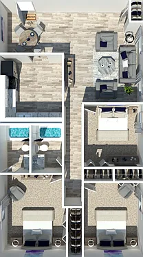 3 Bedroom Two Bathroom 3 Bedroom Two Bathroom
