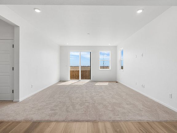 Spacious gathering room filled with natural light