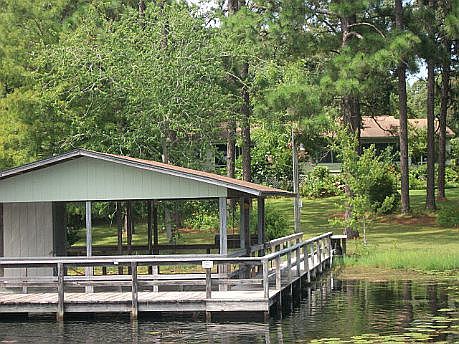 2 slip dock from lake