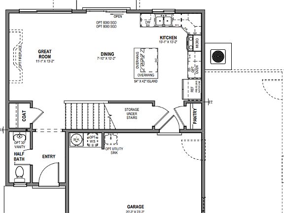 Main Level - Slab on Grade