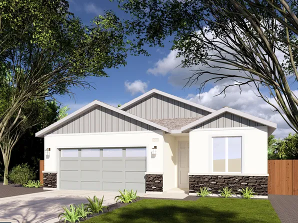 1507 Sq Ft Elevation A-2 Plan, Peach Tree Estates