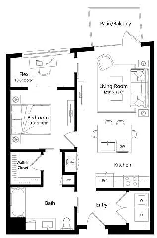 Floor plan A12A