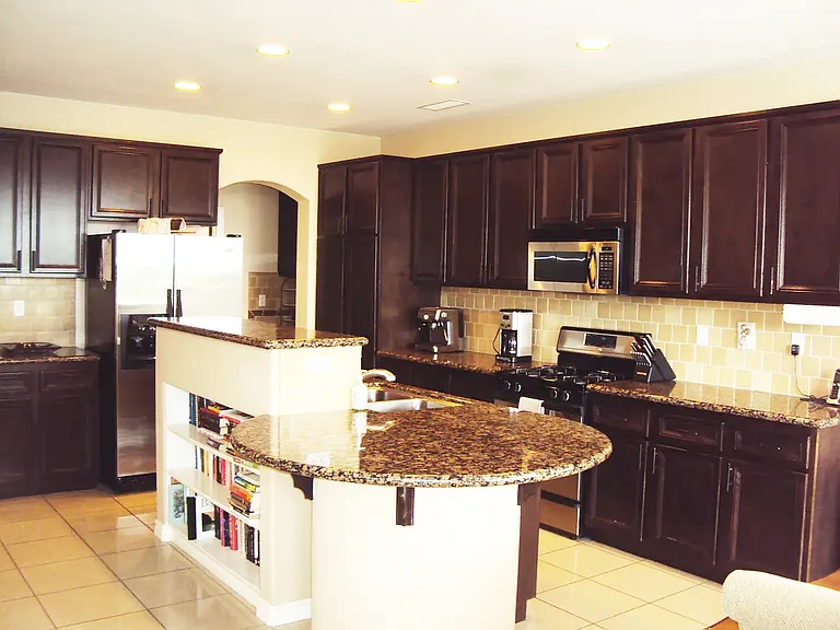 Kitchen with Granite Countertops