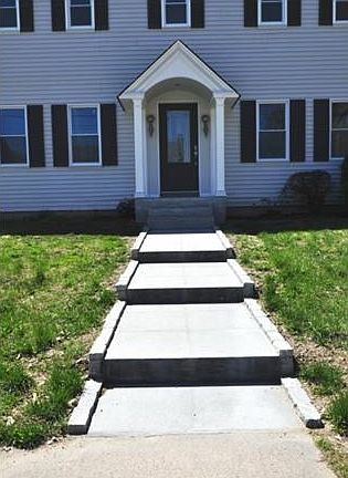 Brand new Granite walkway