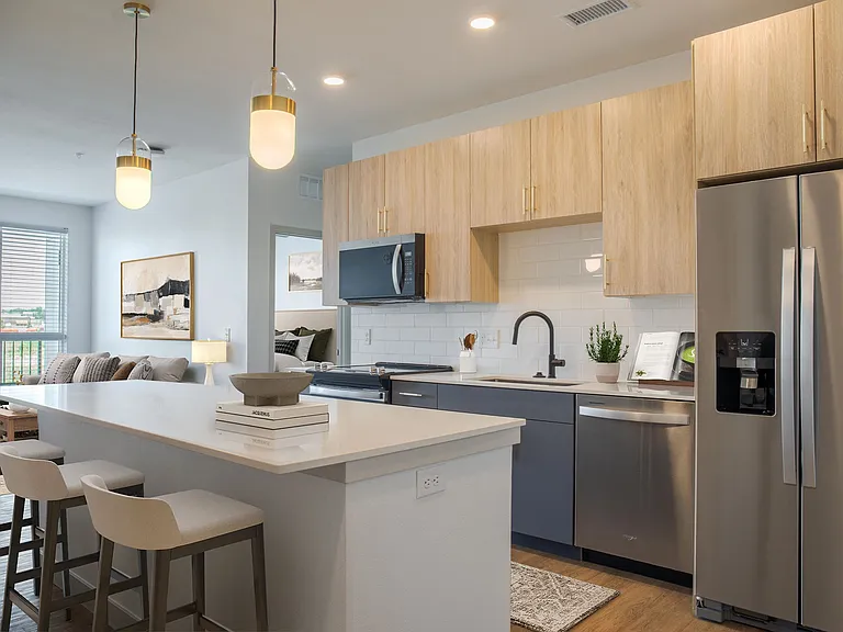 Kitchen and Island