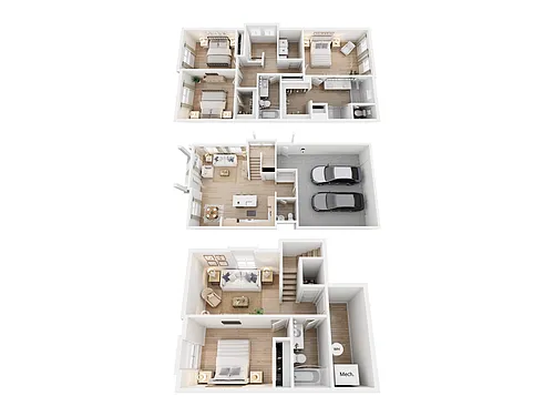 Floor plan Hardwick 4 Bedroom