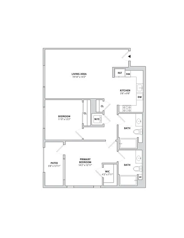 Floor plan B3