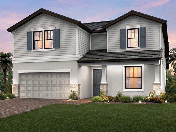 Elevation C2A with front porch