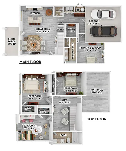 Floor plan Broadway