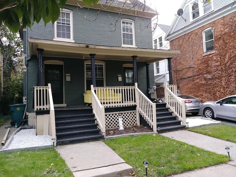 Front of house with porch