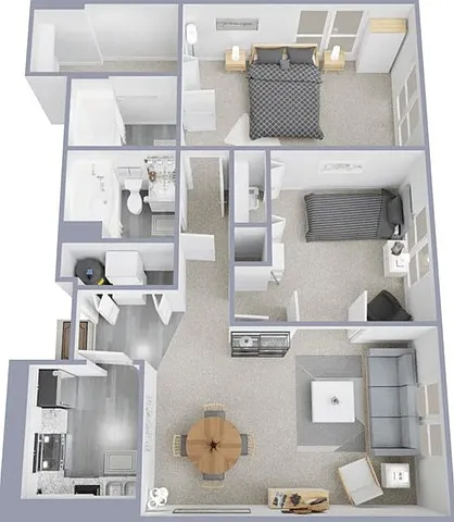 Two bedroom, two bath, 960 square foot apartment home Two bedroom, two bath, 960 square foot apartment home