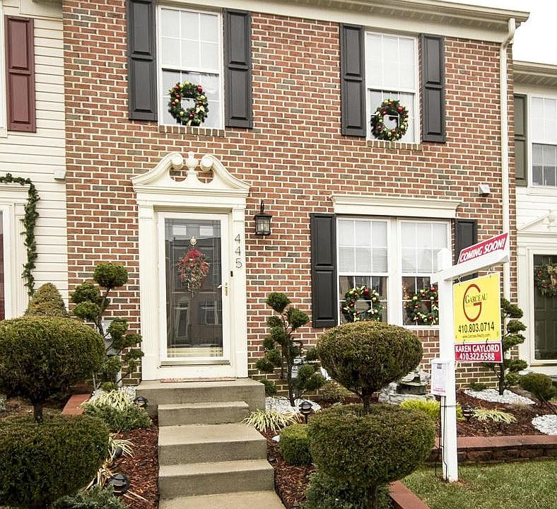 Brick front town home