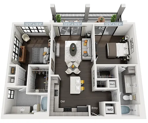Floor plan B2_1159