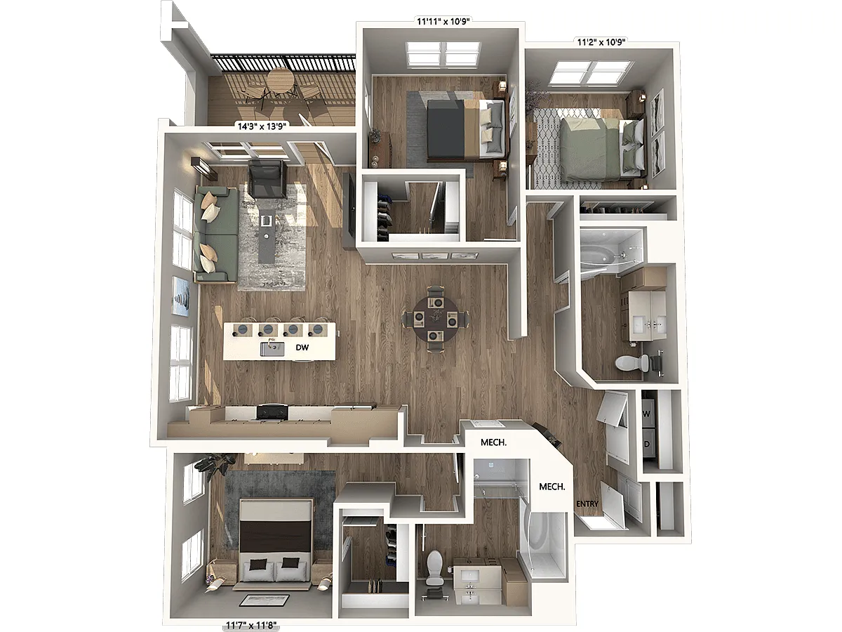 Floor plan CM05