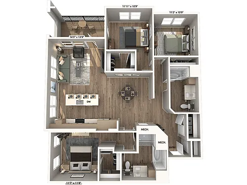 Floor plan CM05