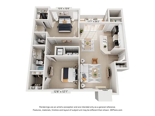 Floor plan Maple