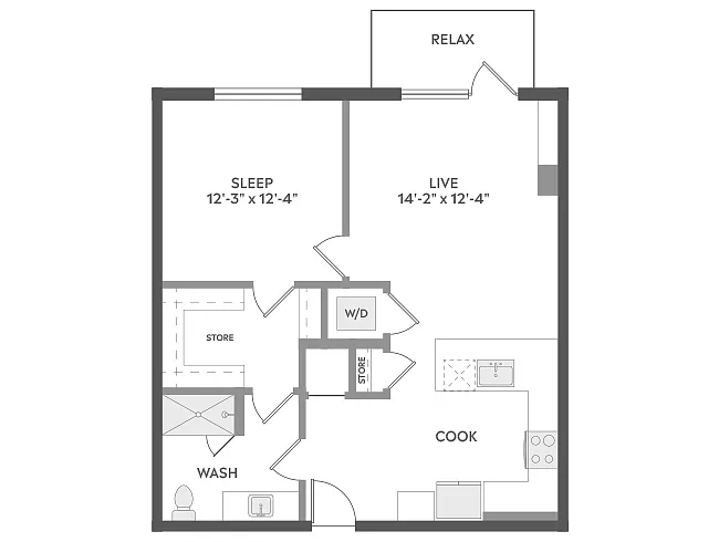 Floor plan A4