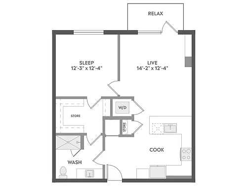 Floor plan A4