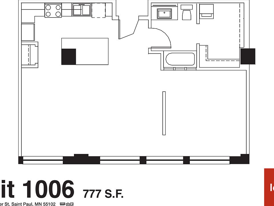 1st image of 350 Saint Peter St Unit 1006