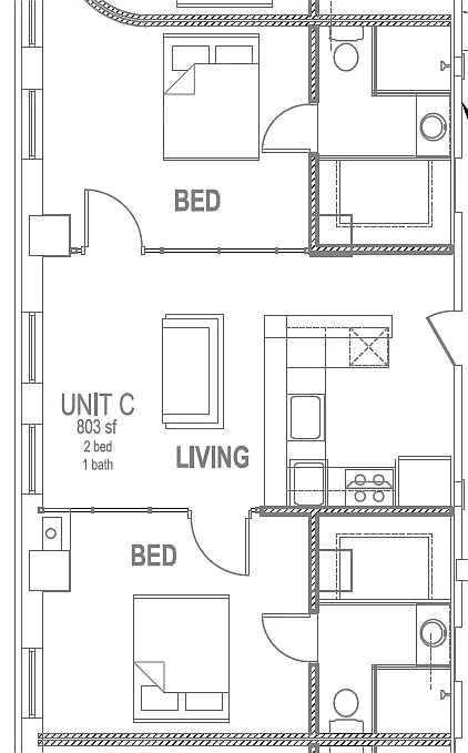 Floor plan C