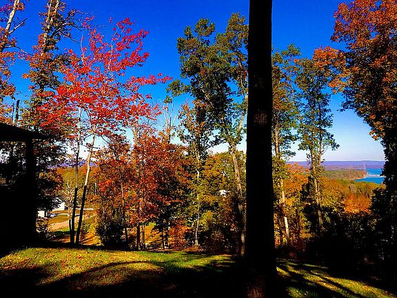 From top of lot in Fall