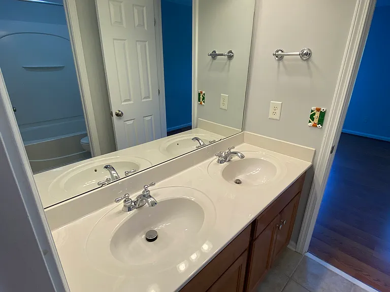 Jack and Jill bath.