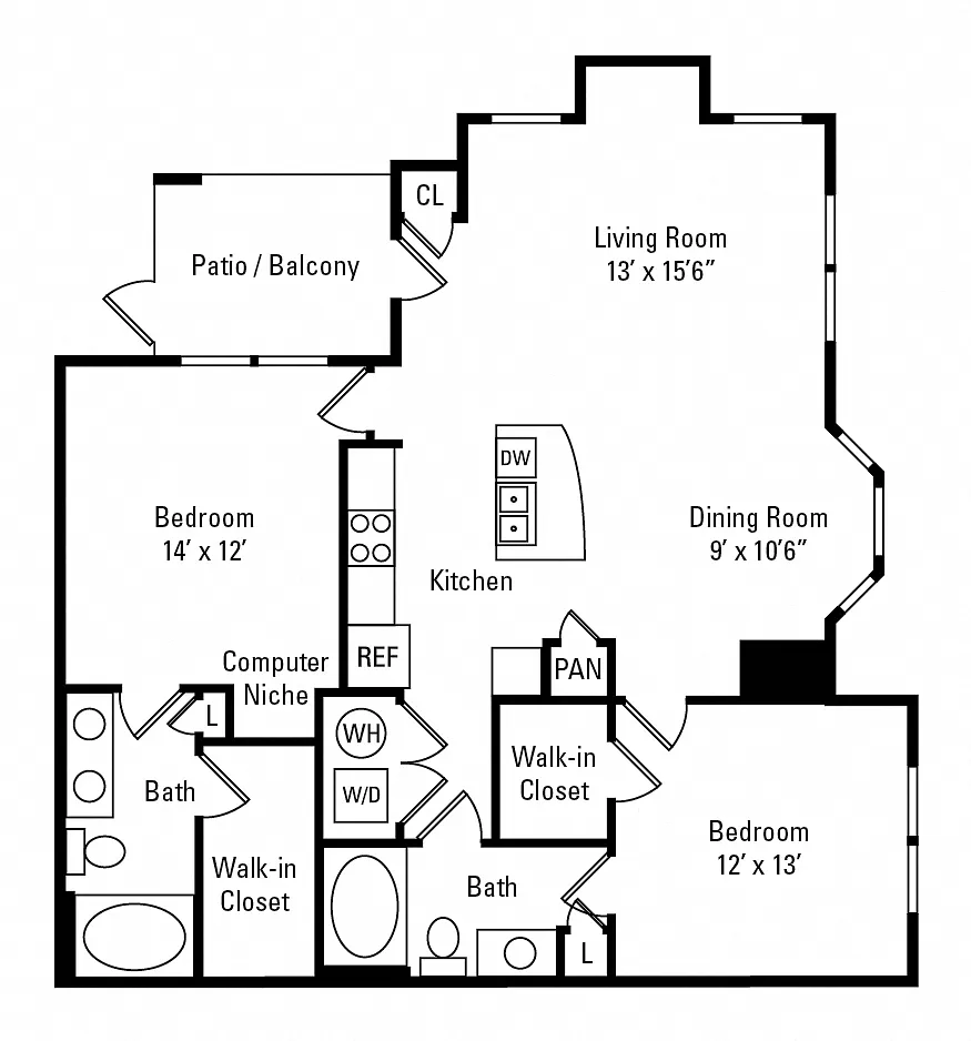 Floor plan 2A
