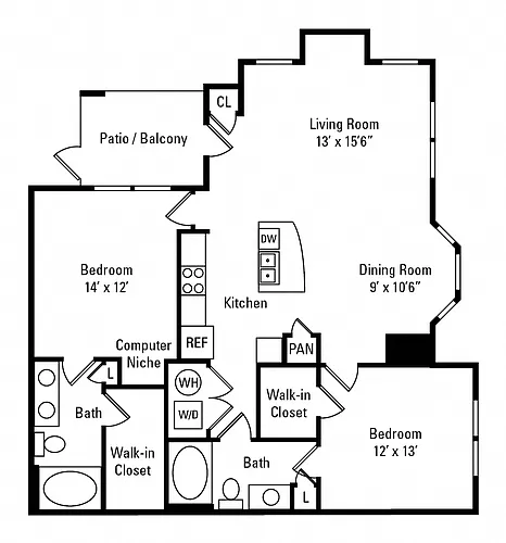 Floor plan 2A