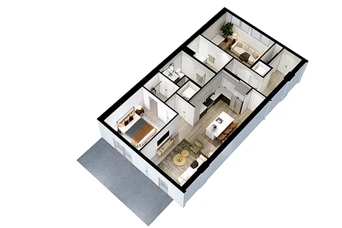 Floor plan LW1