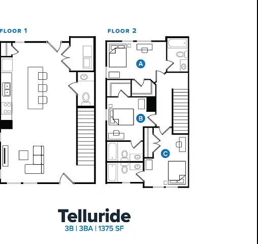 3 Bedrooms 3 Bedrooms