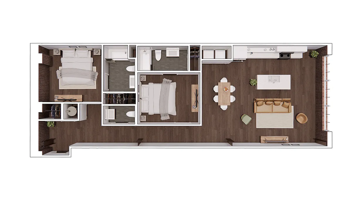Floor plan D21